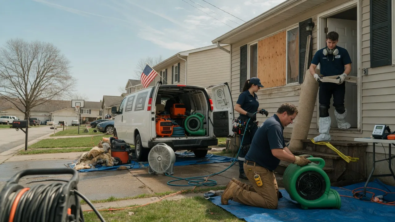 Water Damage Restoration in Carrollton, VA near me